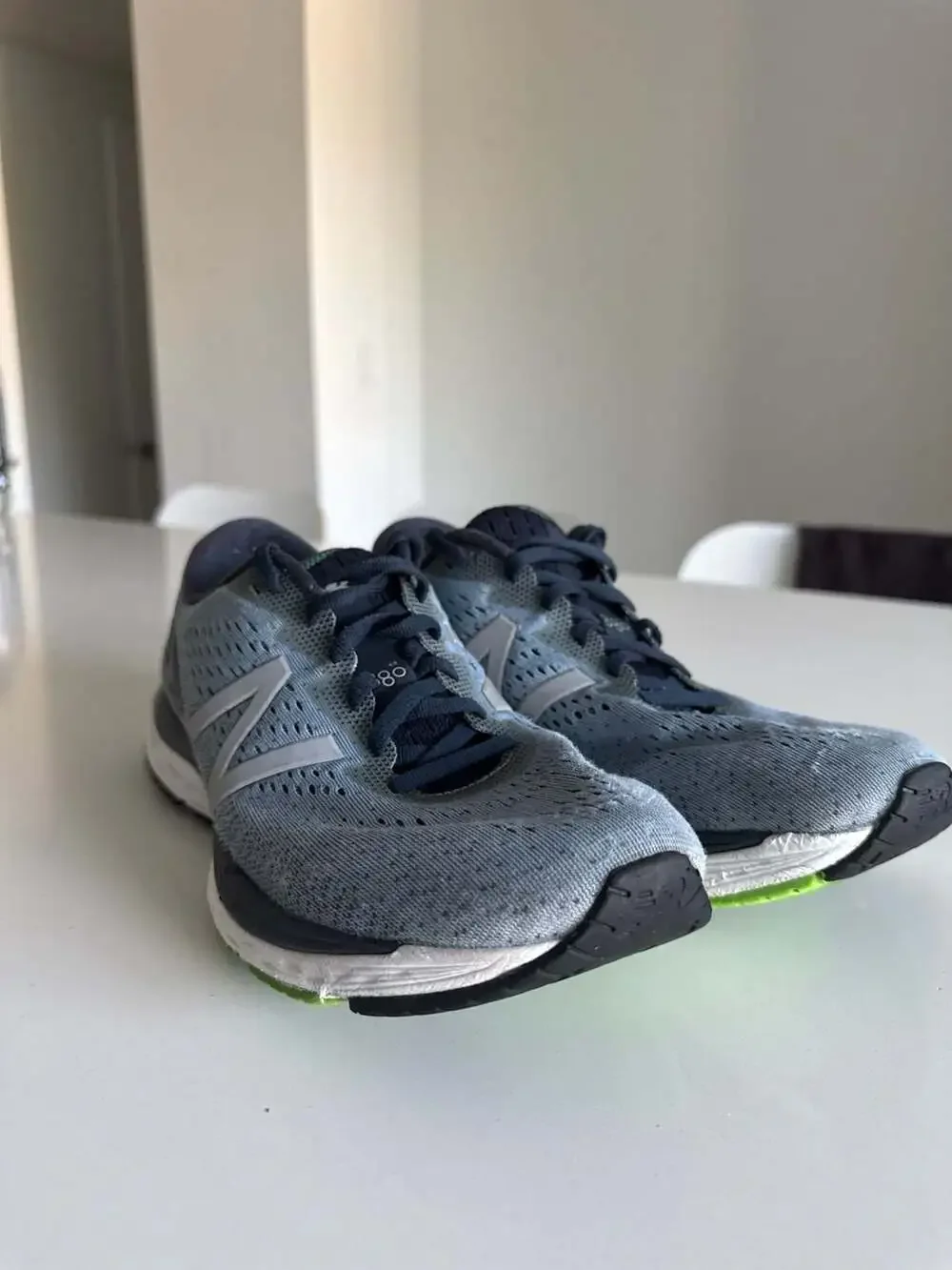 New Balance 880v9 Men's Size 10 Running Shoes Grey Green M880GB9